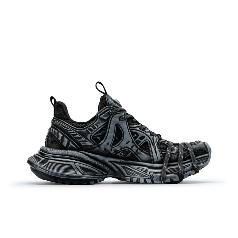 K-WANG Paris Breeze Anti-Slip And Wear-Resistant Height Increasing Low-Top Chunky Sneakers Men's-22