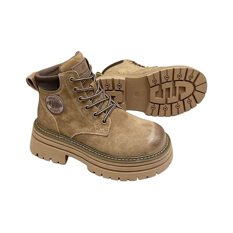 GIGIRYO Ankle Boots Height Increasing 8cm Women's-24
