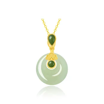 Lao Feng Xiang S925 Silver Necklaces Women's