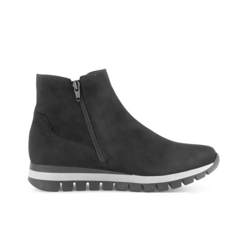 Gabor Comfort Ankle Boots 4cm Women's Black-2