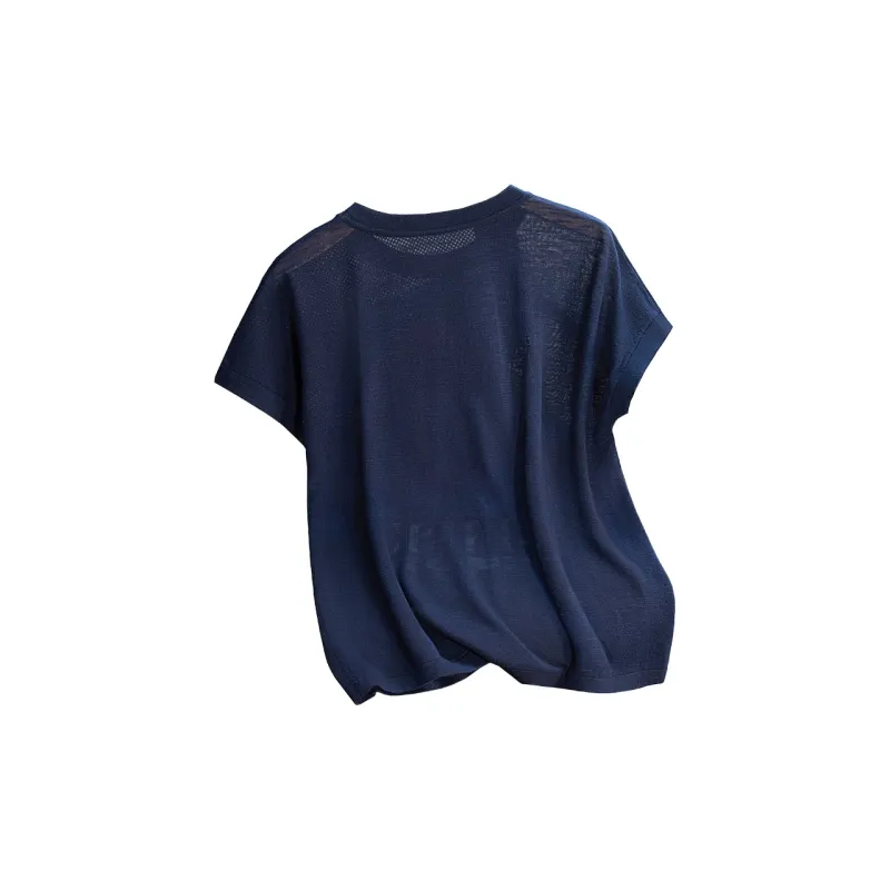 Cypress House Knitwear Women's Navy Blue-1