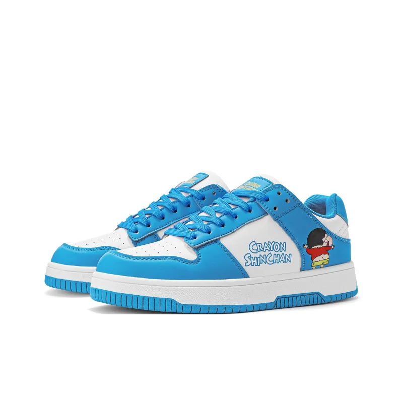 Crayon Shinchan Abrasion Resistant Slip Resistant Low Top Skateboard Shoes-37