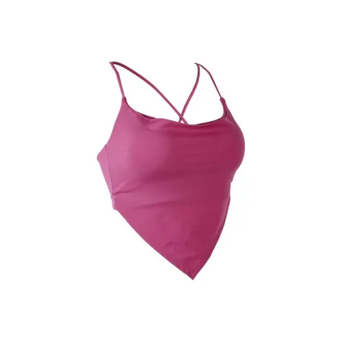 MADALLO Tank Tops Women's Dragon Fruit Rose Red