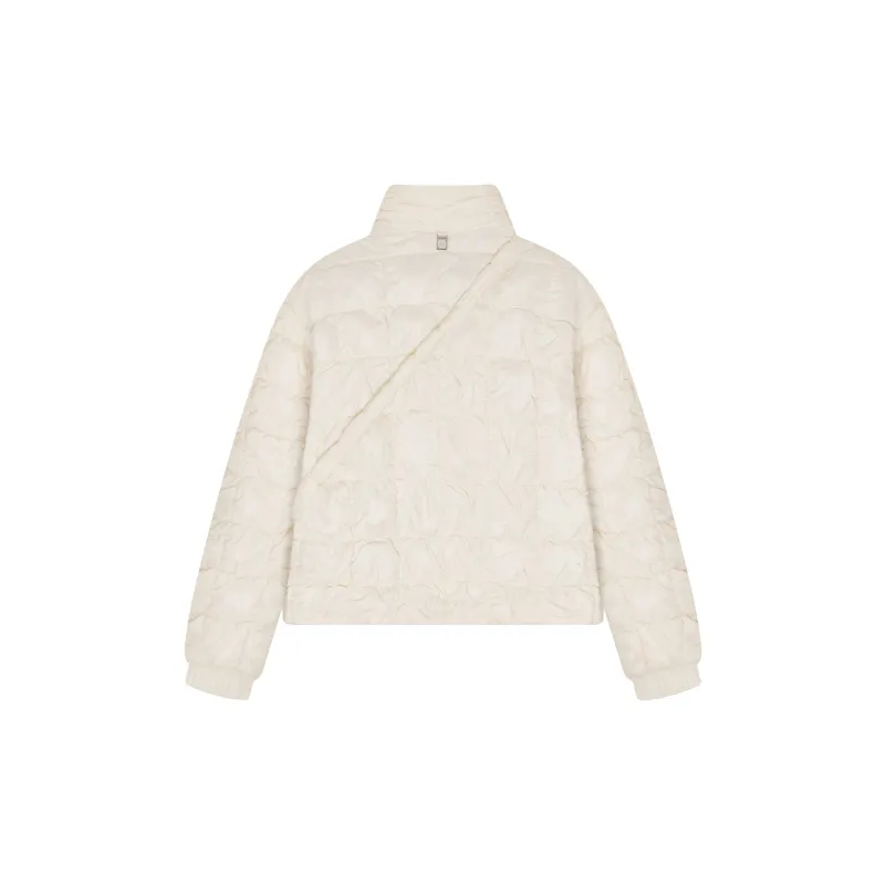 Teenie Weenie Puffer Jacket Women's Ivory White-1