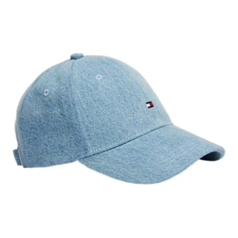 Tommy Hilfiger Cotton Denim Baseball Caps Kids' Blue-2