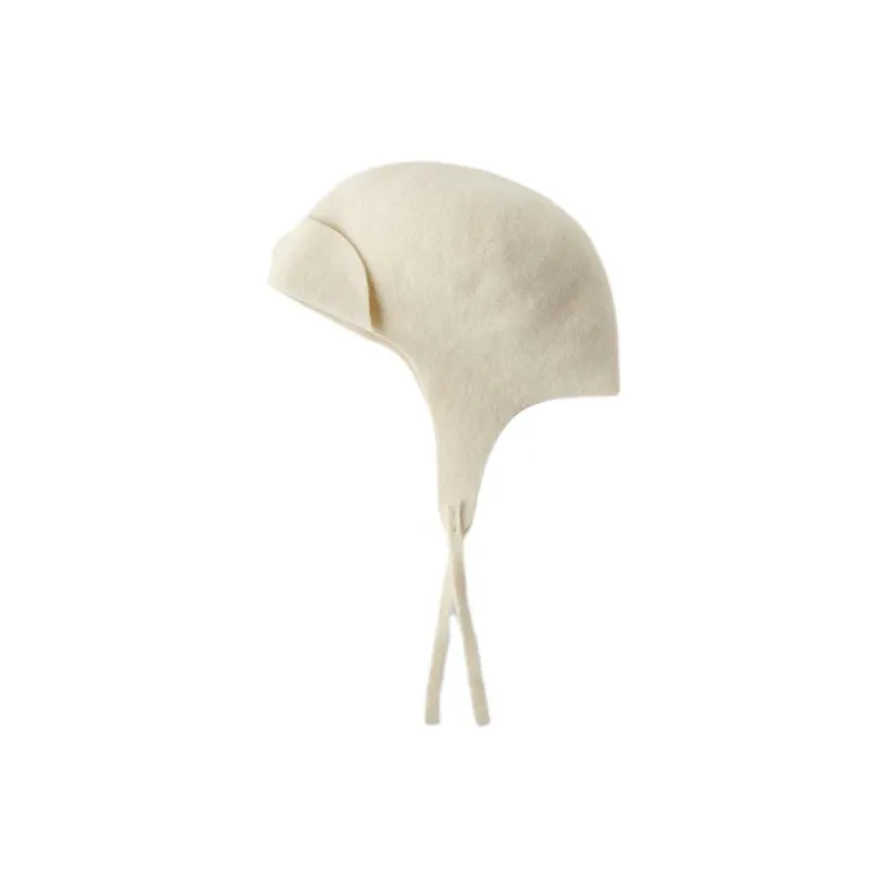 ZARA Wool Hats & Caps Kids' White-0