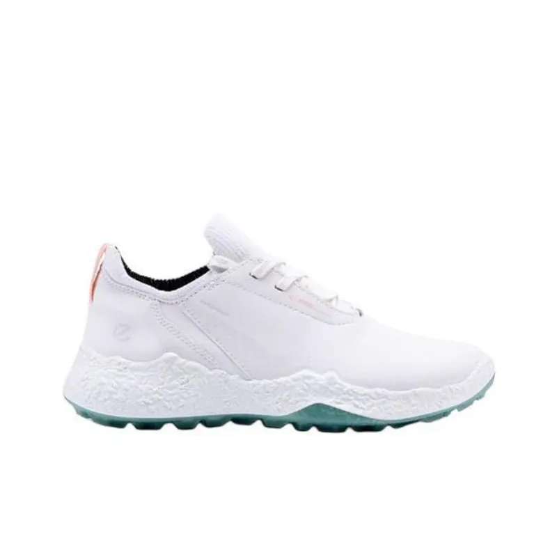 Ecco GOLF BIOM H5 Abrasion Resistant Low Top Golf Shoes Women's White-2