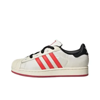 Adidas Originals Sftm Joint Series Anti Slip Wear Resistant Low Top Skateboard Shoes Women's White Red Black
