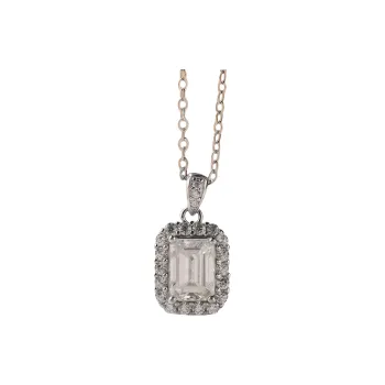 Stone On The Line S925 Silver Pendants Women's