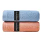 2 Pack (Orange Red Towel *1, Sky Blue Towel *1)