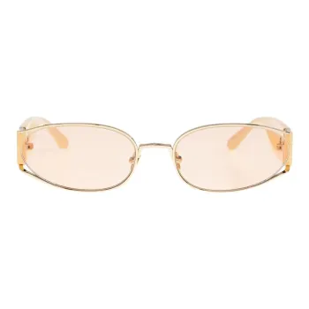 Linda Farrow Shelby Oval Frame Sunglasses