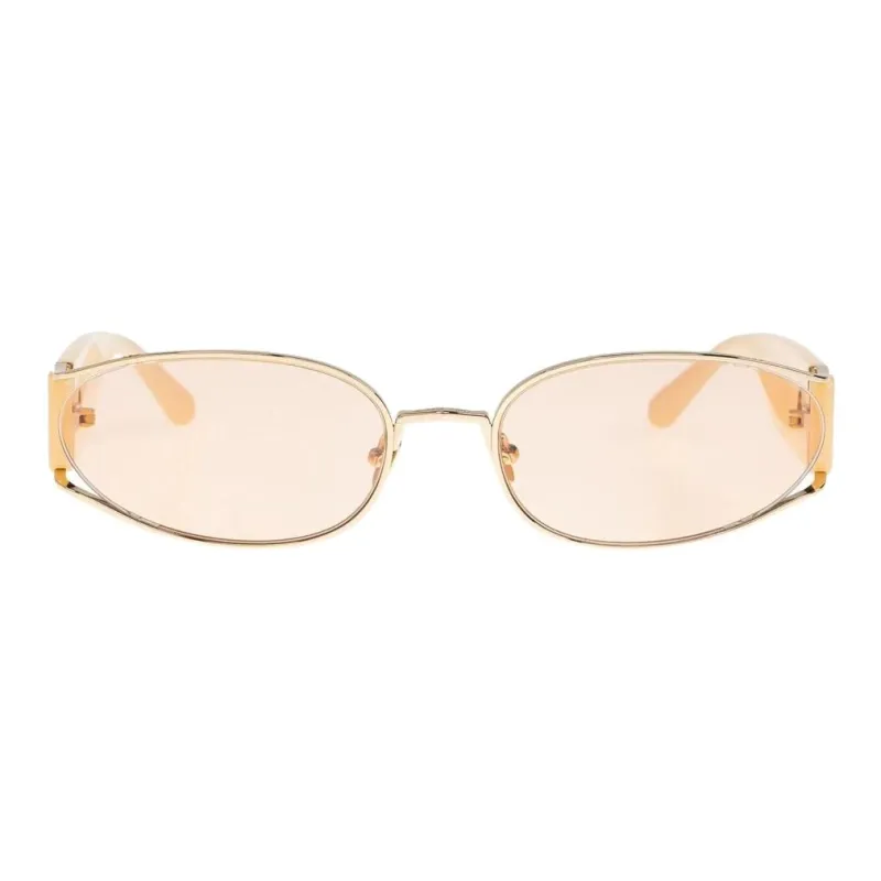 Linda Farrow Shelby Oval Frame Sunglasses-0
