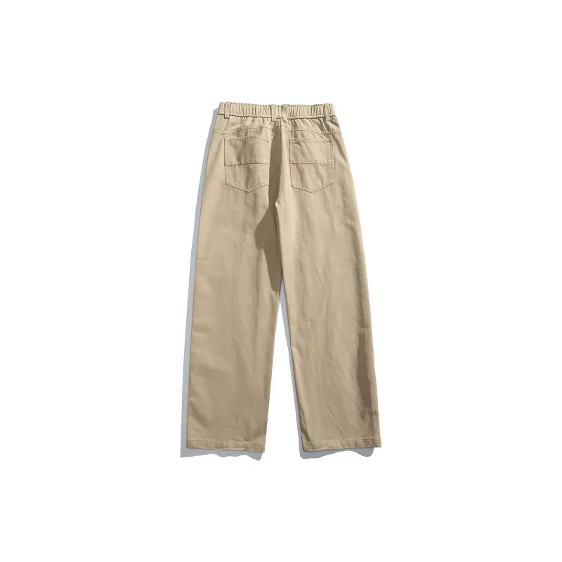 ROBINHOOD Casual Pants Unisex Khaki-1