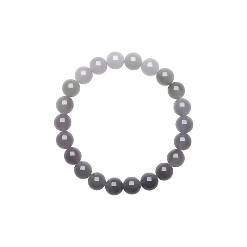 ZHOU LIU FU Hetian Jade Bracelets Smoky Purple Women's-1