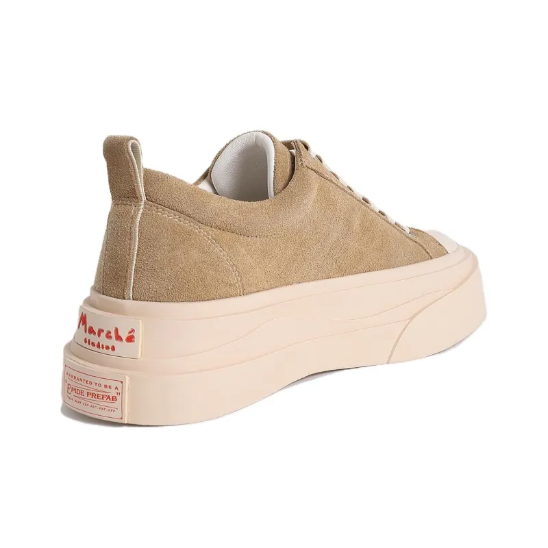 Epide Prefab x MARCHE STUDIOS Slip Resistant Height Increasing Low Top Casual Shoes Unisex Brown-4