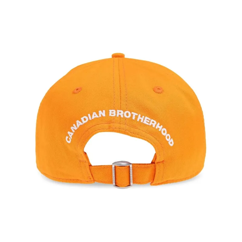 DSQUARED 2 Mini Logo Distressed Baseball Cap-1