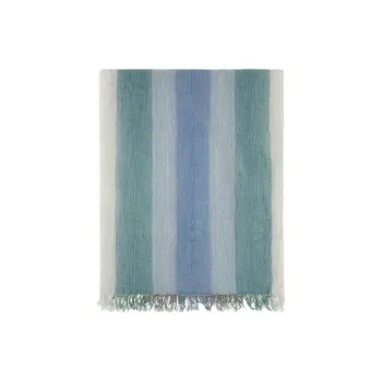 Emporio Armani Viscose And Silk Jacquard Stole