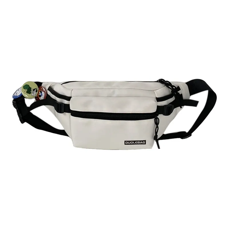 LEXI Nylon Crossbody Bag Fanny Pack Sling Bag Regular Unisex Multicolor-25