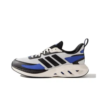 Adidas ALL DAY POWER Anti Slip And Wear Resistant Breathable Low Top Running Shoes Unisex Black Blue