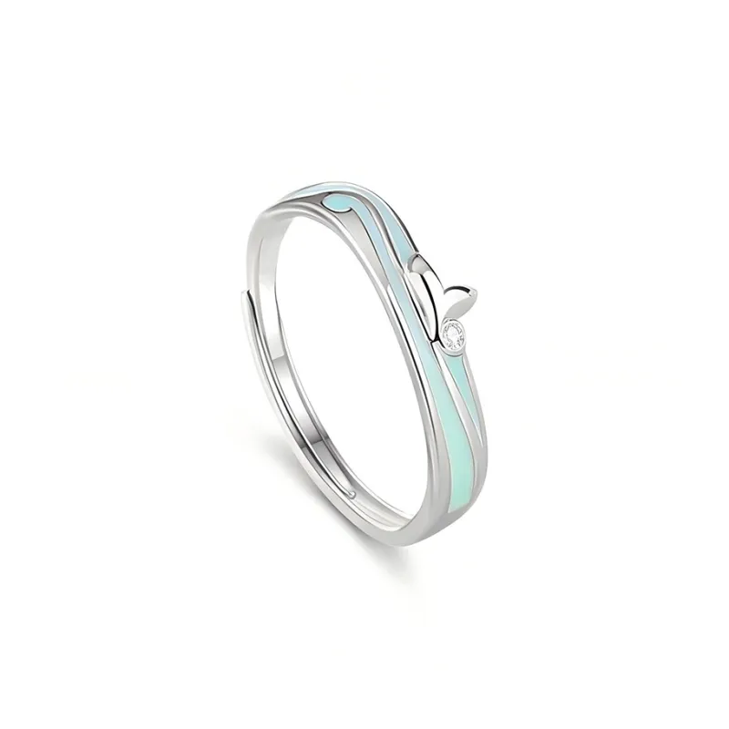 YINGNIXINDONG 925 Sterling Silver Rings Unisex-5