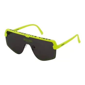 Sting Irregular Shape Sunglasses Men's Yellow