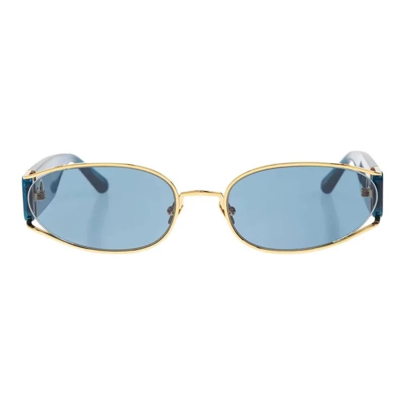Linda Farrow Shelby Oval Frame Sunglasses-0