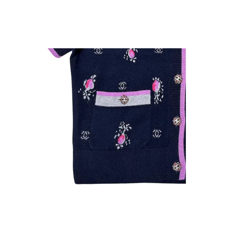 CHANEL FW22 Knitwear Women's Dark Blue-4