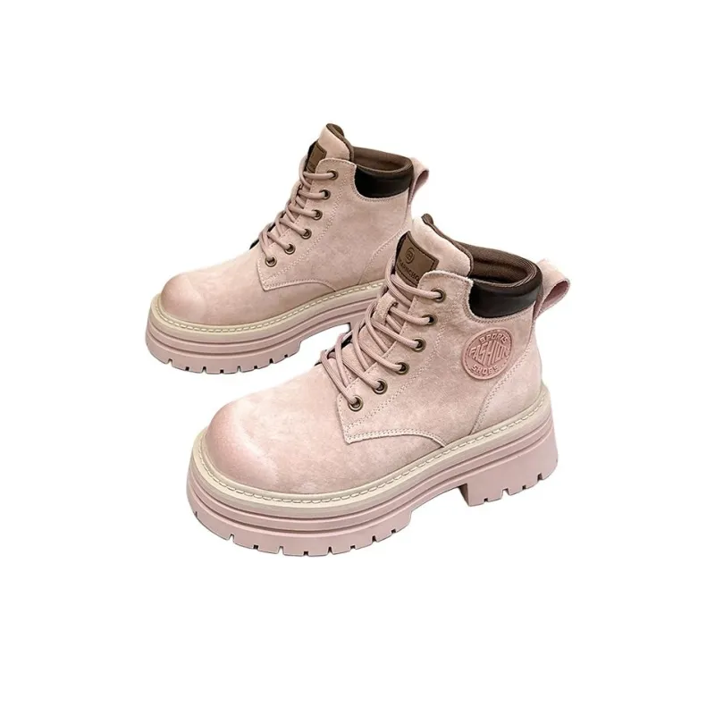 GIGIRYO Ankle Boots Height Increasing 8cm Women's-8