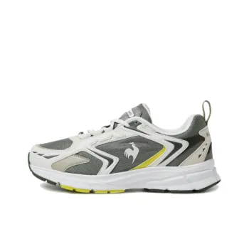 Le Coq Sportif Wear resistant And Lightweight Low Top Casual Running Shoes Unisex Gray White