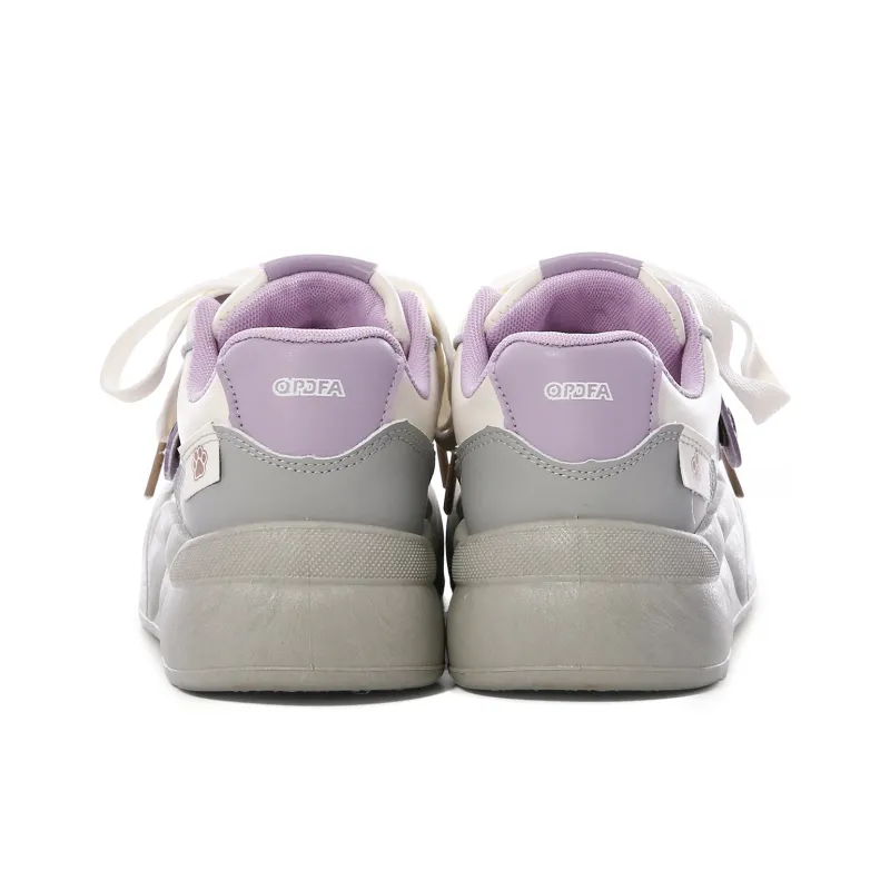 Lovely You Lightweight Anti Slip And Wear Resistant Low Top Skateboard Shoes Women's-28