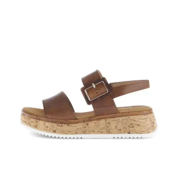 Gabor Comfort Strap Sandals 5cm Women's Brown