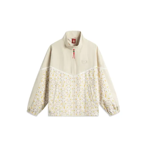 LiNing x GUGONG LIANMINGKUAN Rijin Doujin Collection Jackets Coats Unisex Khaki
