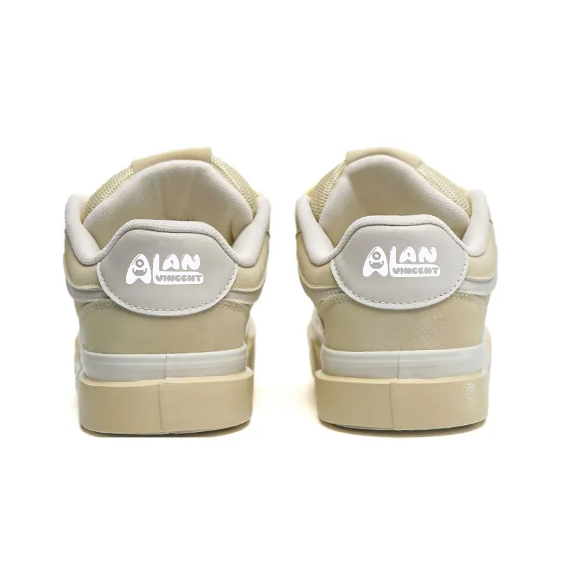 Alan Vincent Cushioning Wear-Resistant Low-Top Skateboard Shoes Women's-10