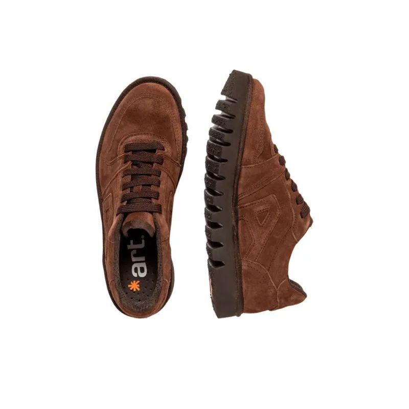 Art ONTARIO Low-Top Casual Shoes Unisex Dark Brown-2