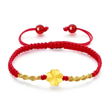Lao Feng Xiang S990 Silver Bracelets Women's