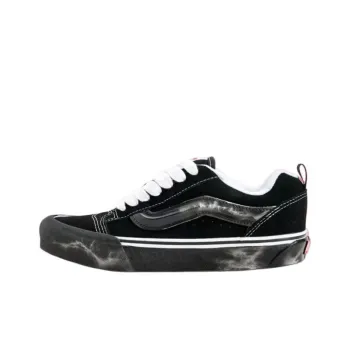 COSTS x Vans Knu Skool Anti Slip Wear Resistant Low Top Skateboard Shoes Unisex Black