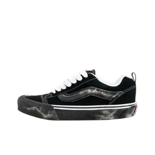 COSTS x Vans Knu Skool Anti Slip Wear Resistant Low Top Skateboard Shoes Unisex Black