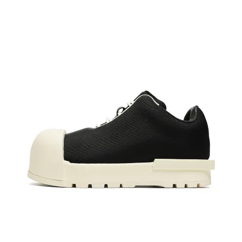 Hong Kong Meng Warm Wear Resistant Lightweight Low Top Skateboard Shoes Unisex Black
