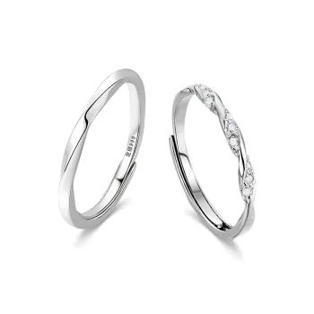 MOREL S999 Fine Silver Rings Unisex