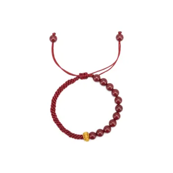 BLESSED BULLET Cinnabar Hand Rope Unisex
