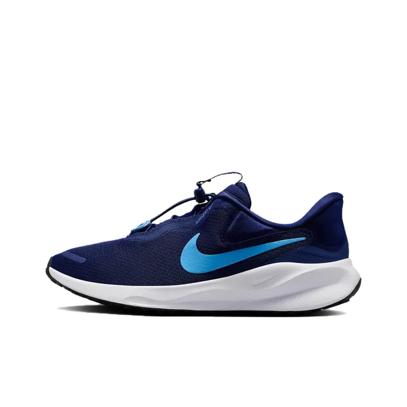 Nike Revolution 7 EasyOn Blue Void White Black University Blue-0