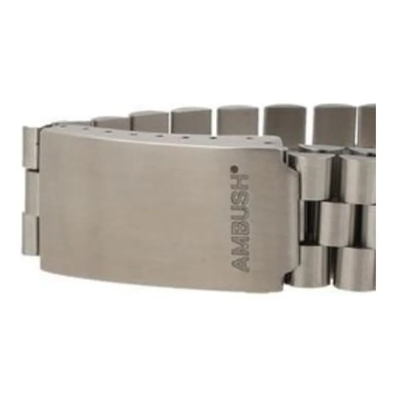 AMBUSH Roll Chain Logo Engraved Bracelet-2