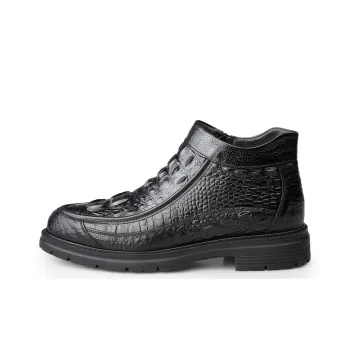 BECK Ankle Boots Men Black