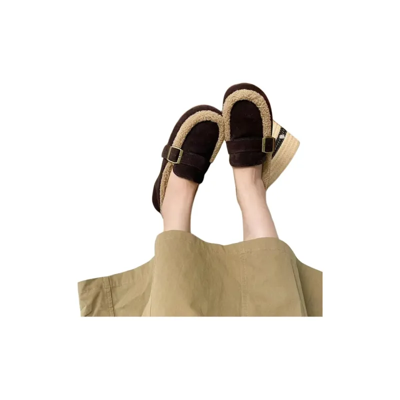 Yamada Hyakuju Home Slippers Coffee, Khaki-8