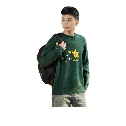 Tonlion Knitwear Men's Dark Green