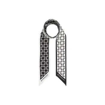 Givenchy Silk Scarves Women's Black