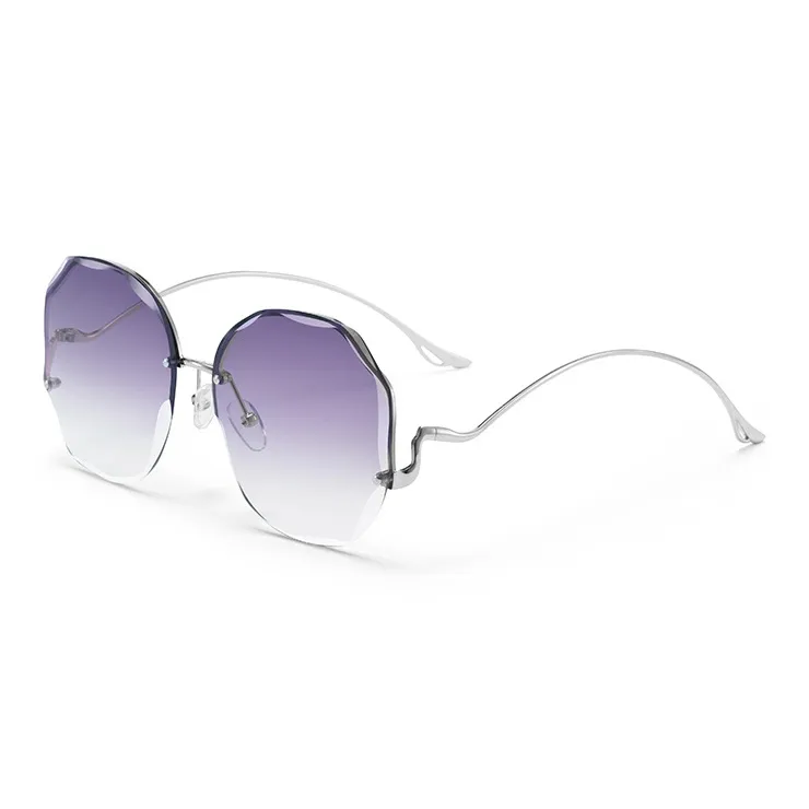 LASHION Alloy Irregular Shape Sunglasses Women's-7