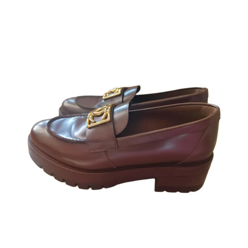 CHANEL Loafers Women's Brown-2