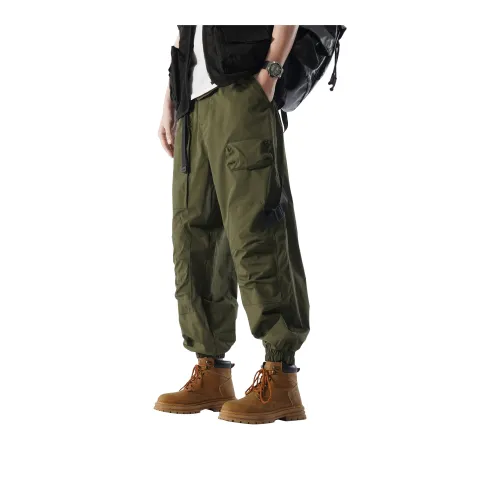 MEXICAN Cargo Pants Unisex Army Green