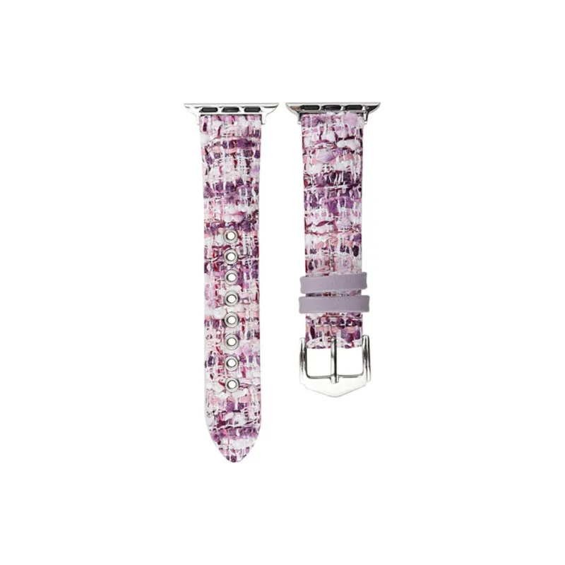 PULAISI Watch Band Apple Compatibility Leather-3